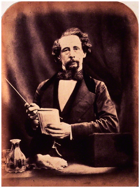 Charles Dickens in 1858